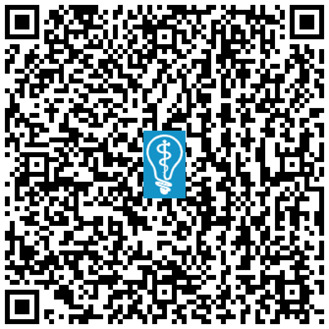 QR code image for Partial Denture for One Missing Tooth in Chico, CA